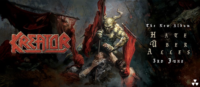 KREATOR Release New Single and Music Video For Midnight Sun From  Forthcoming Album Hate Über Alles