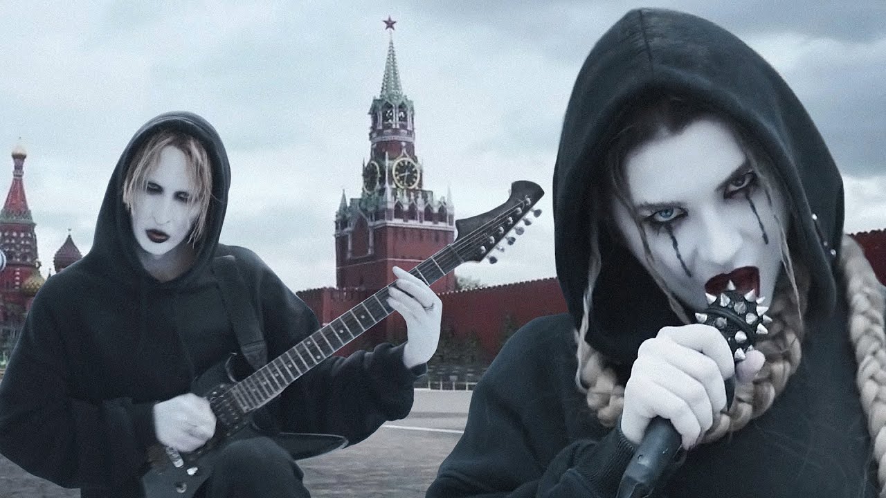 Russian electronic metal duo IC3PEAK drop new music video "Dead But