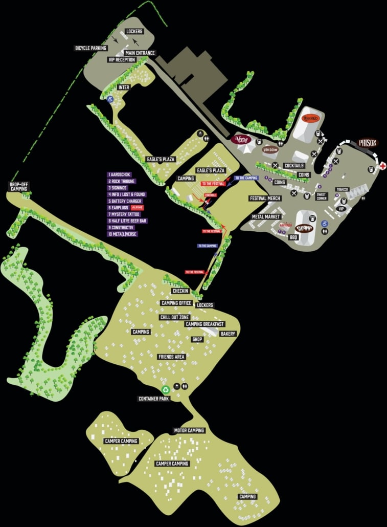Alcatraz Field Map